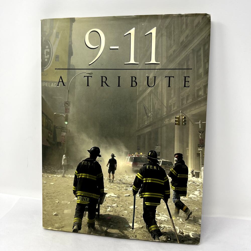 9-11 A Tribute Hardcover Book 2002 Books Limited LARGE Collect Coffee Table Book